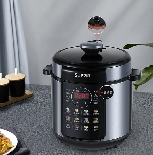 SUPOR Pressure Cooker 5L Electric Rice Cooker Multifunctional Household Stewing Cooker